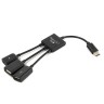 OTG-кабель TYPE-C - USB/MicroUSB
