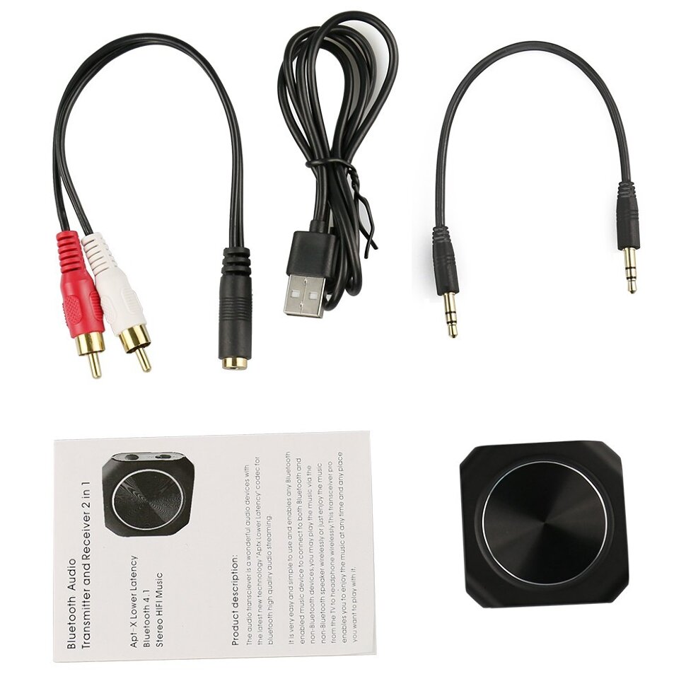 Bluetooth Zoweetek ZW-420 стерео аудио приемник/передатчик  (5)