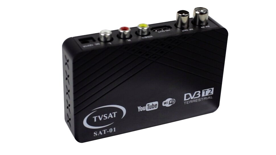 Цифровой DVB T2 TV-тюнер TVSAT sat 01  (5)