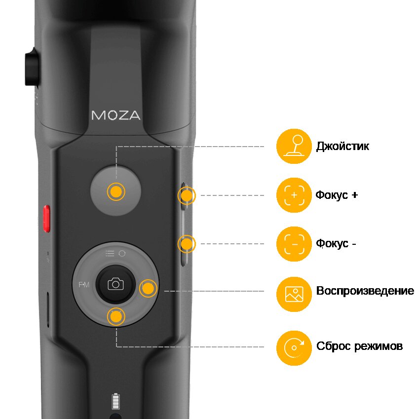 Стабилизатор для телефона Moza Mini-S Essential, стедикам трехосевой  (4)