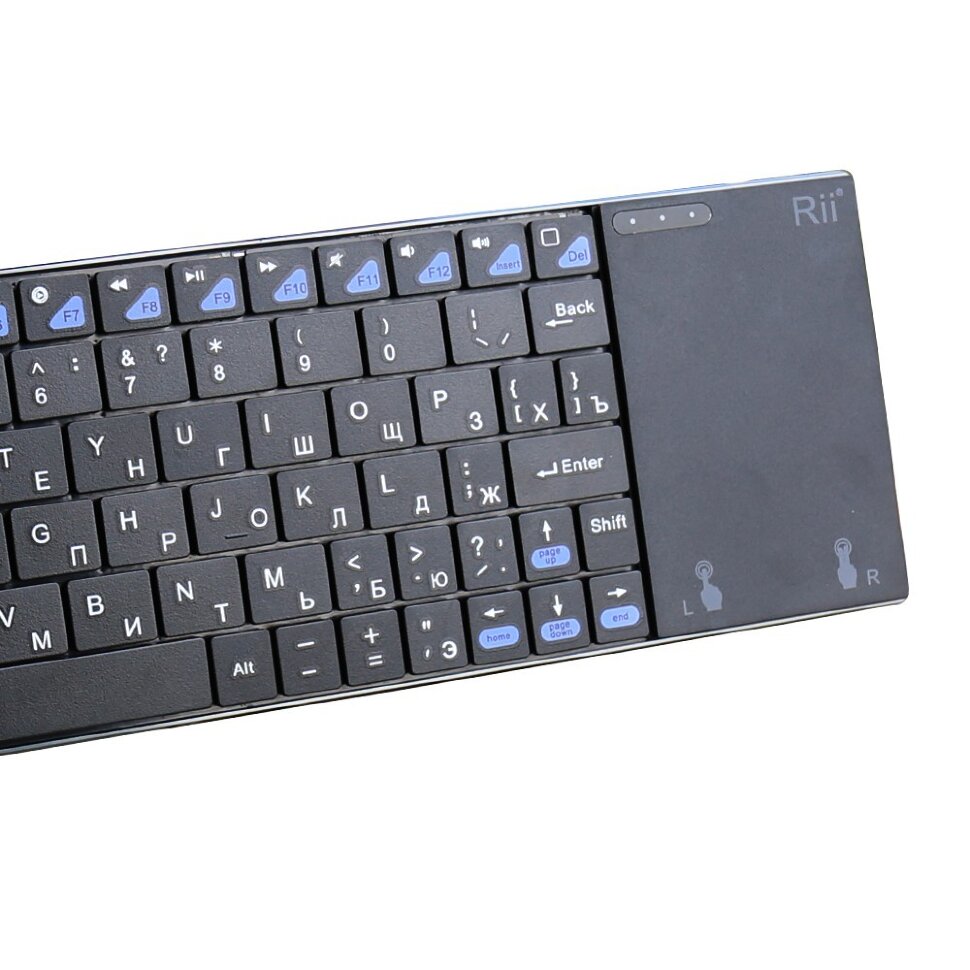 Беспроводная клавиатура Rii mini i12  (5)