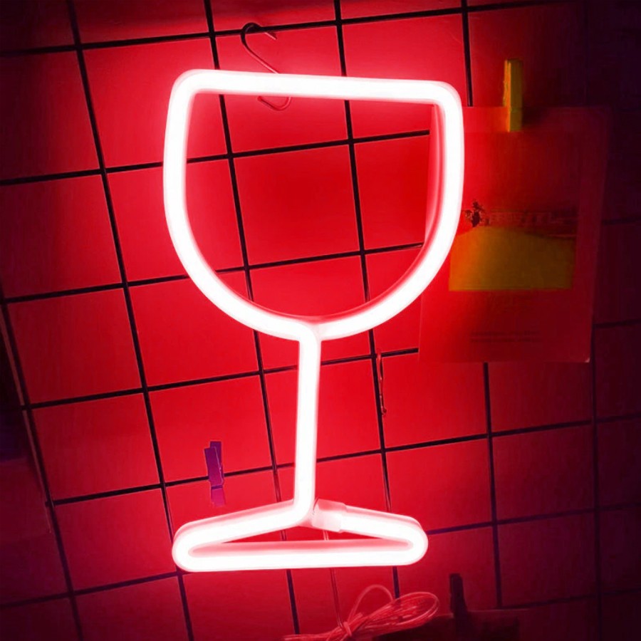 LED светильник "Бокал для вина"