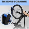 Кронштейн для велосипеда настенный, черный + синий, комплект 2 шт. (арт 4954.2 х 2)
