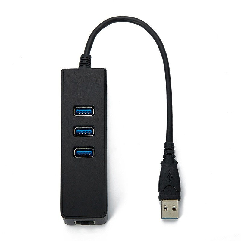 Переходник 3 порта USB 3.0 на LAN Ethernet
