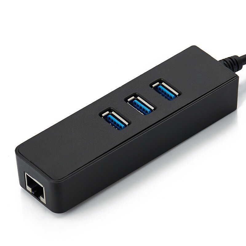Переходник 3 порта USB 3.0 на LAN Ethernet  (3)
