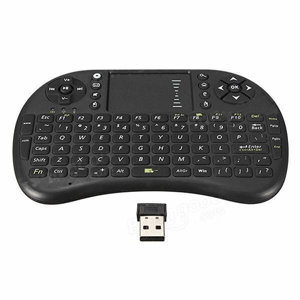 Беспроводная клавиатура с трекпадом mini i8 русская раскладка  (2)