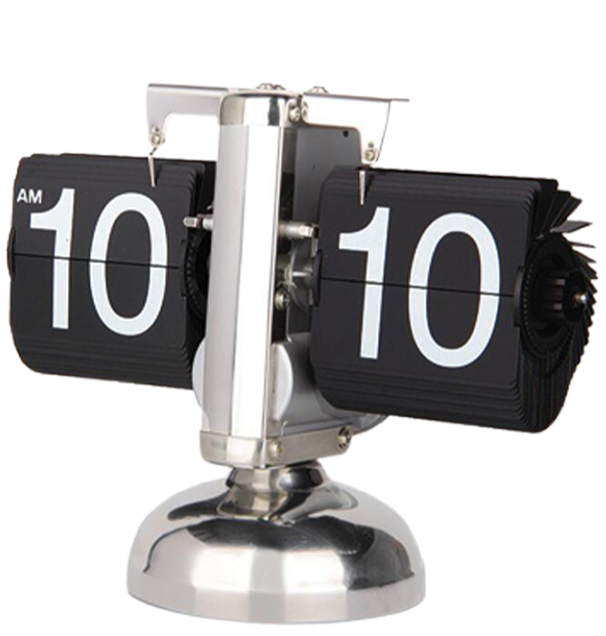 Настольные ретро - часы с перекидным циферблатом Flip Clock