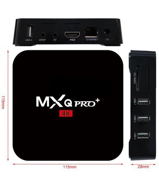 Smart тв приставка MXQ PRO 1Gb / 8Gb  (2)