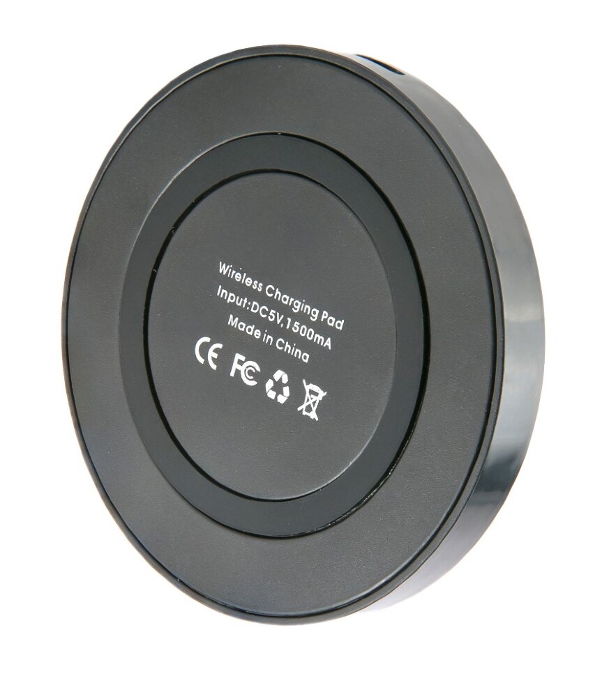 Беспроводное зарядное устройство Qi-01 Черный (4)