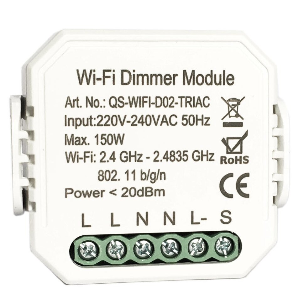 Умный Wi-Fi переключатель / dimmer D02