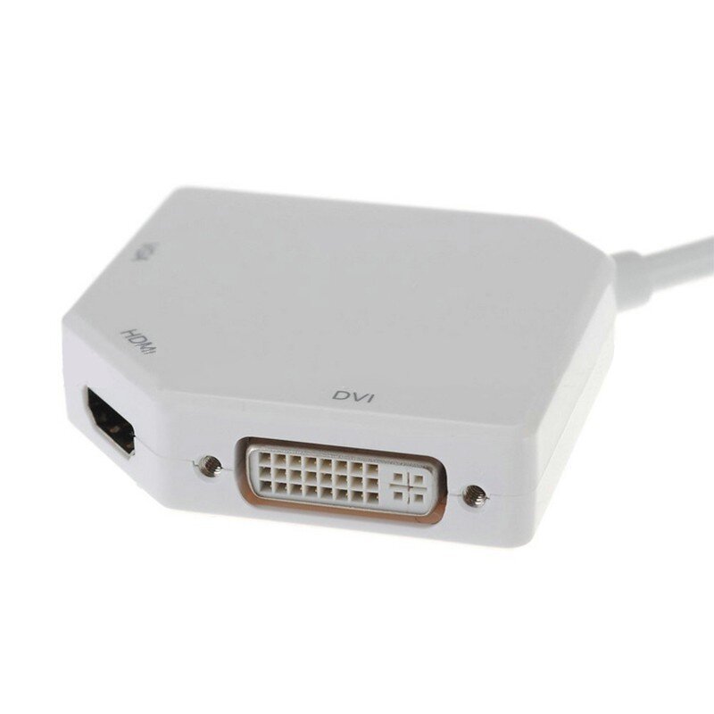 Переходник miniDP to HDMI DVI VGA  (3)
