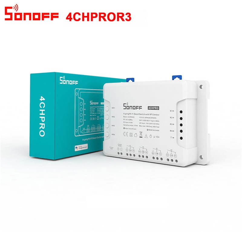 WiFi-Реле Sonoff 4CH PRO R3
